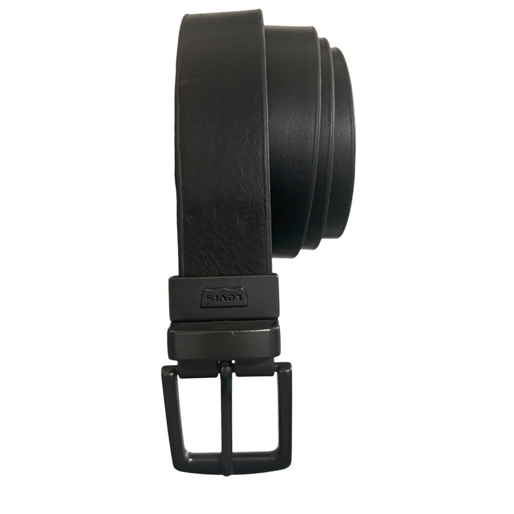 Levi's Men's Faux Leather Belt Sz XL Black